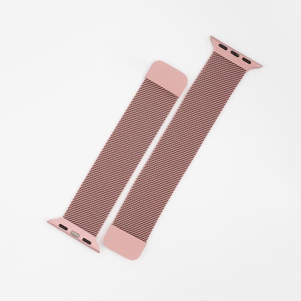 Meshband till Apple Watch - Pink Rose