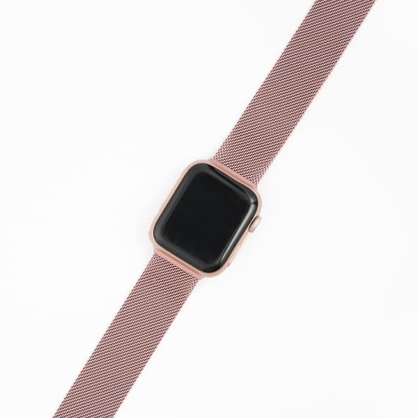 Meshband till Apple Watch - Pink Rose