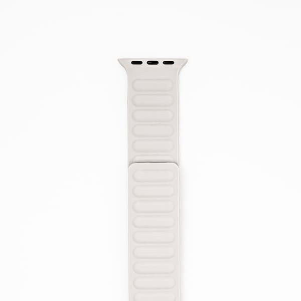 SilikonMagnet - Cream till Apple Watch Beige Apple Watch 38-41mm