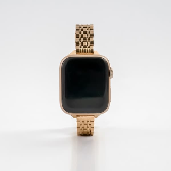 Stålband - Petite - Gold Guld Till Apple Watch 42-45mm