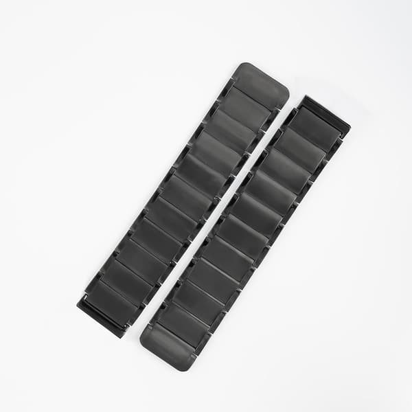 Stålband - Magnetiskt spänne - 22mm Black