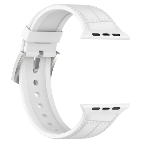 Klokkerem klokkerem armbånd til Apple Watch 38/40/41 mm Hvit