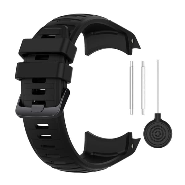 INF Offisielt silikonarmbåndsarmbånd for Garmin Instinct 2X Sort