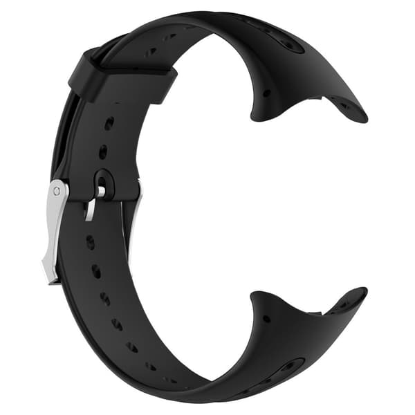 INF Blødt silikone udskiftningsbånd/Armbåndsrem til Garmin Swim Watch Sort
