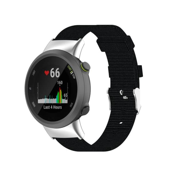 Nylon erstatningsbåndsrem Armbåndsrem til Garmin F35/30 Garmin Forerunner35/Garmin Forerunner30/Garmin ForeAthlete 35J/Garmin Forerunner35J