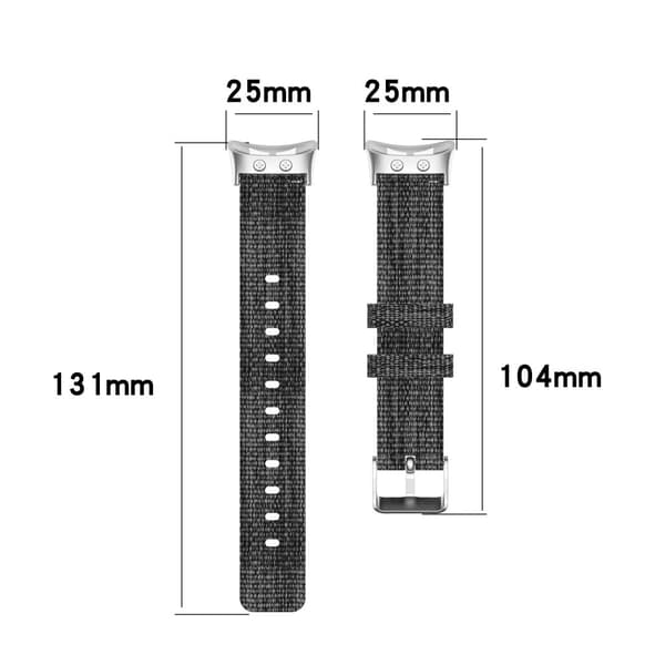 Nylon erstatningsbåndsrem Armbåndsrem til Garmin F35/30 Garmin Forerunner35/Garmin Forerunner30/Garmin ForeAthlete 35J/Garmin Forerunner35J