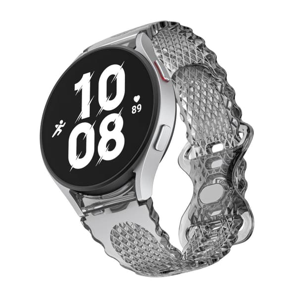 TPU Crescent Lace Strap Watch Band Armband för Galaxy Watch 4/5/5 PRO