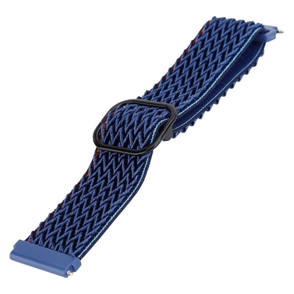 Nylon-rem med metallspänne 22 mm för Samsung Galaxy Gear S3 / Gear 2 - Ersättningsarmband för Huawei Watch GT för Watch 2 Pro för Ticwatch Pro uvm