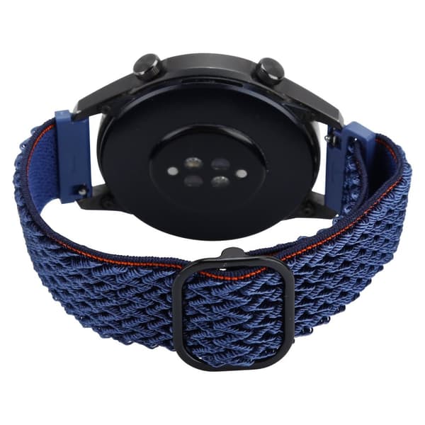 Nylon-rem med metallspänne 22 mm för Samsung Galaxy Gear S3 / Gear 2 - Ersättningsarmband för Huawei Watch GT för Watch 2 Pro för Ticwatch Pro uvm