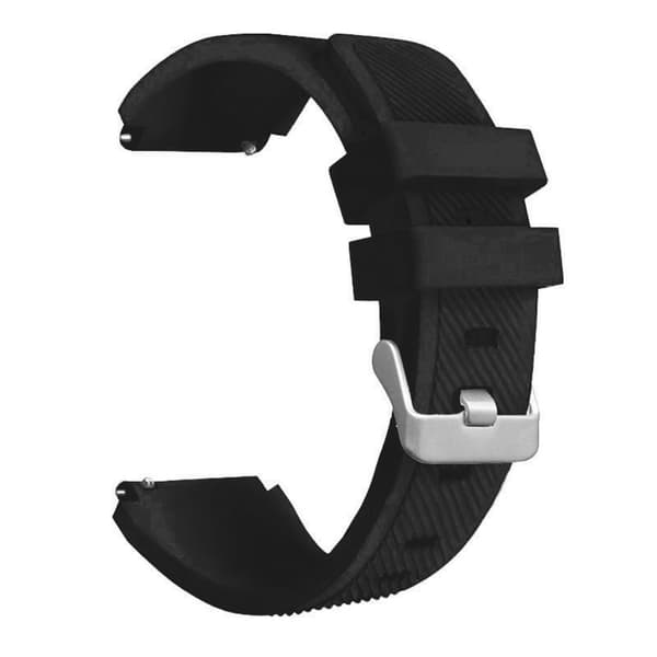 TPU-rem med metallstängning 22 mm för Samsung Galaxy Gear S3 / Gear 2 - Ersättningsarmband för Huawei Watch GT för Watch 2 Pro för Ticwatch Pro uvm
