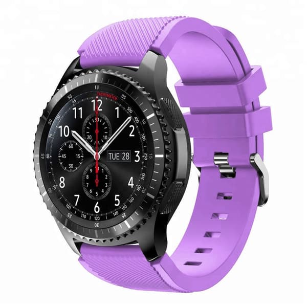 Armband 22 mm för Samsung Galaxy Gear S3/Gear 2 LILLA