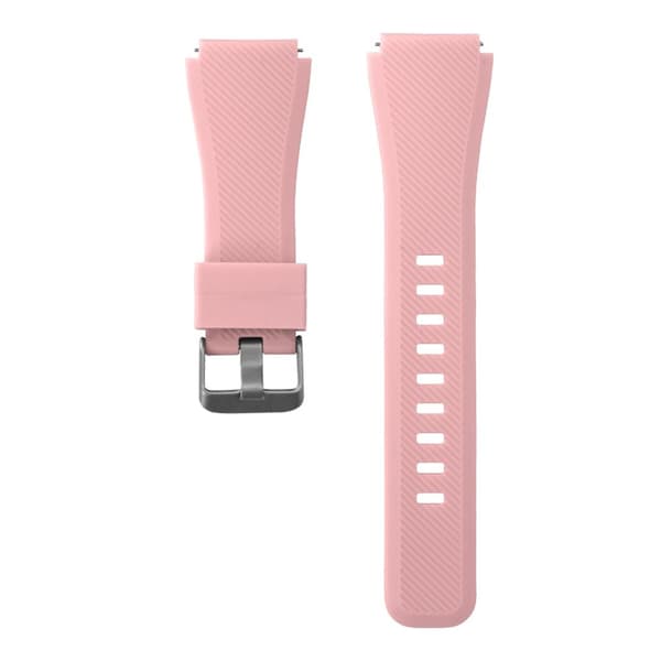 Kellon ranneke TPU hihna metallisella sulkimella 22mm Samsung Galaxy Gear S3 / Gear 2 korvaava hihna Huawei Watch GT Watch 2 Pro Ticwatch Pro
