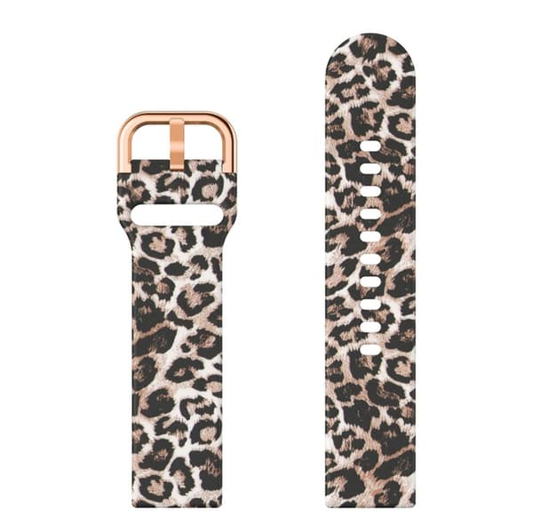 Silikon-rem 20mm för Samsung Galaxy Watch 42mm / 3 / 4 / 5 - Ersättningsarmband för Huawei Watch 2 för Nokia Steel för LG Watch Sport uvm i Print