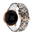 Miniatyrbild 2 av 5: Silikon-rem 20mm för Samsung Galaxy Watch 42mm / 3 / 4 / 5 - Ersättningsarmband för Huawei Watch 2 för Nokia Steel för LG Watch Sport uvm i Print