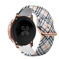 Miniatyrbild 2 av 4: Silikon-rem 20mm för Samsung Galaxy Watch 42mm / 3 / 4 / 5 - Ersättningsarmband för Huawei Watch 2 för Nokia Steel för LG Watch Sport uvm i Print