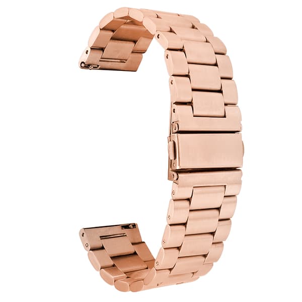 Klockarmband i rustfritt stål 20 mm for Samsung Galaxy Watch 42mm / S2 Classic / Sport Huawei Watch 2 for Nokia Steel  LG Watch Sport for Pepple 2