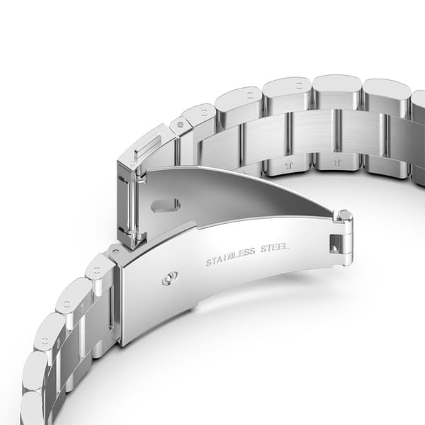 Klockarmband i rustfritt stål 20 mm for Samsung Galaxy Watch 42mm / S2 Classic / Sport Huawei Watch 2 for Nokia Steel  LG Watch Sport for Pepple 2
