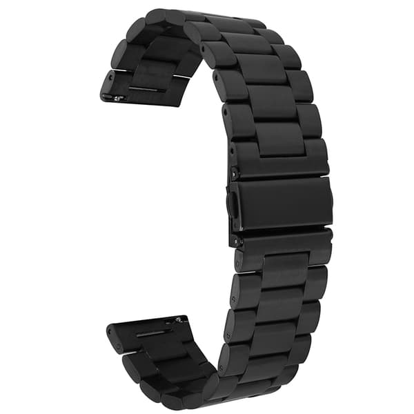 Klockarmband i rustfritt stål 20 mm for Samsung Galaxy Watch 42mm / S2 Classic / Sport Huawei Watch 2 for Nokia Steel  LG Watch Sport for Pepple 2