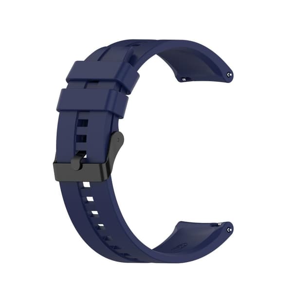 Silikon armband 22mm för Samsung Galaxy Gear S3 / Gear 2 - Ersättningsarmband för Huawei Watch GT for Watch 2 Pro for Ticwatch Pro for Pepple Time for