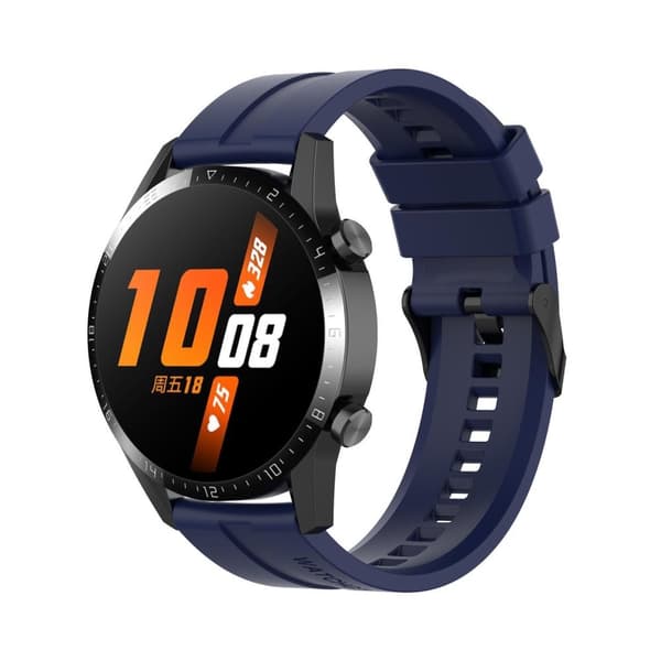 Kellon ranneke 20mm Samsung Galaxy Watch 42mm / S2 Classic / Sport Korvaava Huawei Watch 2 Nokia Steel LG Watch Sportille Pepple 2