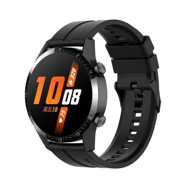 Kellon ranneke 20mm Samsung Galaxy Watch 42mm / S2 Classic / Sport Korvaava Huawei Watch 2 Nokia Steel LG Watch Sportille Pepple 2