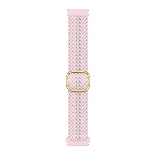 Klockarmband med metallfeste 20 mm for Samsung Galaxy Watch 42mm / 3 / 4 / 5 Erstatningsrem for Huawei Watch 2 Nokia Steel LG Watch Sport