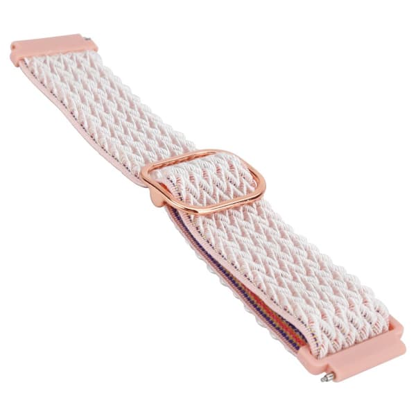Klockarmband med metallfeste 20 mm for Samsung Galaxy Watch 42mm / 3 / 4 / 5 Erstatningsrem for Huawei Watch 2 Nokia Steel LG Watch Sport