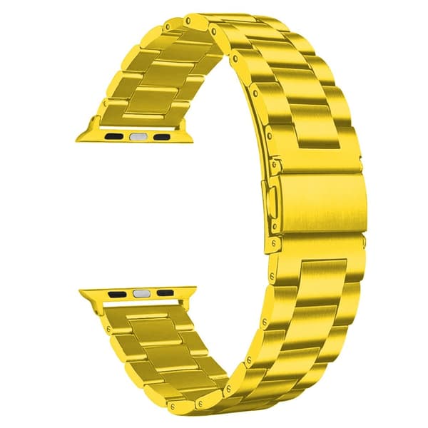 Armband i rostfritt stål för Apple Watch (Series 7 / 8) 41mm, (SE / Series 4 / 5 / 6) 40mm och (Series 1 / 2 / 3) 38mm - Ersättningsarmband som passar