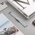Miniatyrbild 4 av 6: Armband i rostfritt stål för Apple Watch (Series 7 / 8) 41mm, (SE / Series 4 / 5 / 6) 40mm och (Series 1 / 2 / 3) 38mm - Ersättningsarmband som passar