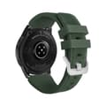 Miniatyrbild 2 av 6: TPU-rem med metallspänne 20mm för Samsung Galaxy Watch 42mm / 3 / 4 / 5 - Ersättningsarmband för Huawei Watch 2 för Nokia Steel för LG Watch Sport
