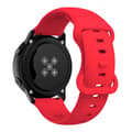 Miniatyrbild 2 av 6: Silikon-rem 22mm för Samsung Galaxy Gear S3 / Gear 2 - Ersättningsarmband för Huawei Watch GT för Watch 2 Pro för Ticwatch Pro för Pepple Time för