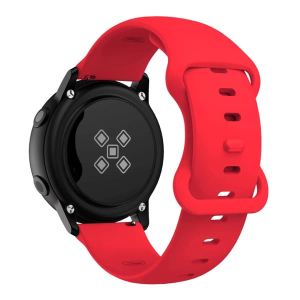 Silikon-rem 22mm för Samsung Galaxy Gear S3 / Gear 2 - Ersättningsarmband för Huawei Watch GT för Watch 2 Pro för Ticwatch Pro för Pepple Time för