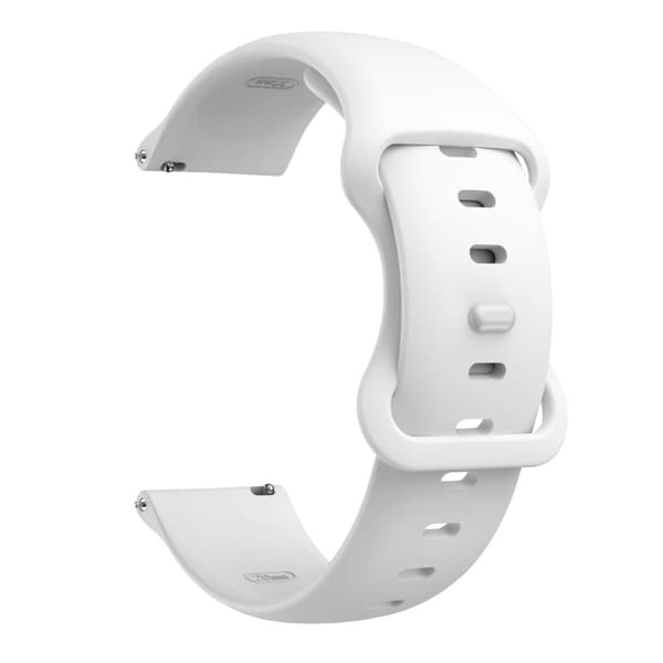 Silikon-rem 22mm för Samsung Galaxy Gear S3 / Gear 2 - Ersättningsarmband för Huawei Watch GT för Watch 2 Pro för Ticwatch Pro för Pepple Time för