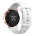 Miniatyrbild 2 av 6: Silikon-rem 22mm för Samsung Galaxy Gear S3 / Gear 2 - Ersättningsarmband för Huawei Watch GT för Watch 2 Pro för Ticwatch Pro för Pepple Time för