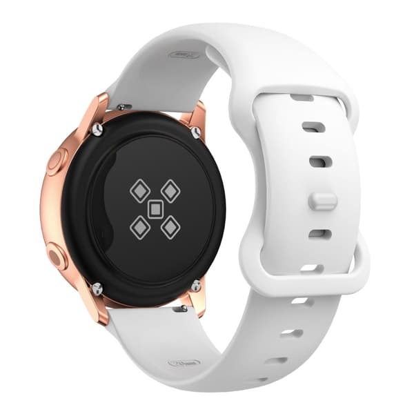 Silikon-rem 22mm för Samsung Galaxy Gear S3 / Gear 2 - Ersättningsarmband för Huawei Watch GT för Watch 2 Pro för Ticwatch Pro för Pepple Time för