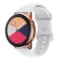 Miniatyrbild 1 av 6: Silikon-rem 22mm för Samsung Galaxy Gear S3 / Gear 2 - Ersättningsarmband för Huawei Watch GT för Watch 2 Pro för Ticwatch Pro för Pepple Time för