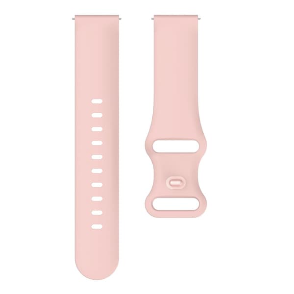 Silikon-rem 22mm för Samsung Galaxy Gear S3 / Gear 2 - Ersättningsarmband för Huawei Watch GT för Watch 2 Pro för Ticwatch Pro för Pepple Time för