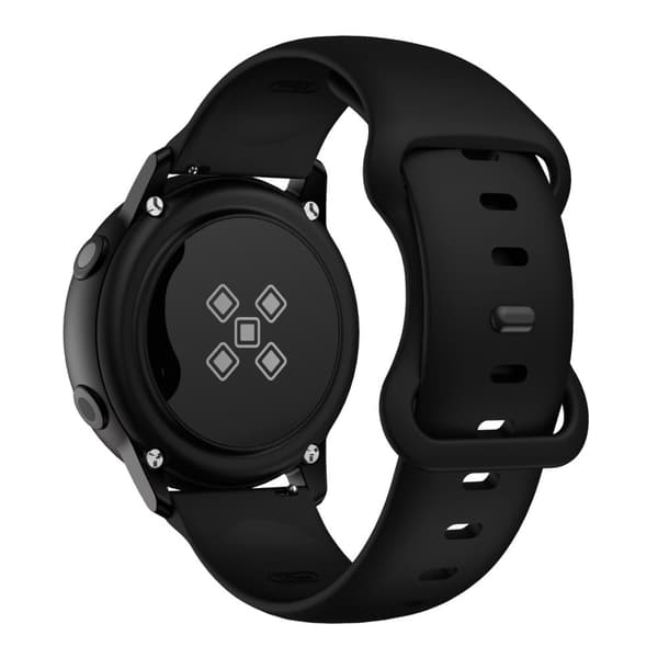 Silikon-rem 22mm för Samsung Galaxy Gear S3 / Gear 2 - Ersättningsarmband för Huawei Watch GT för Watch 2 Pro för Ticwatch Pro för Pepple Time för