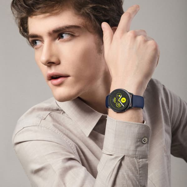 Silikon-rem 22mm för Samsung Galaxy Gear S3 / Gear 2 - Ersättningsarmband för Huawei Watch GT för Watch 2 Pro för Ticwatch Pro för Pepple Time för
