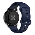 Miniatyrbild 2 av 6: Silikon-rem 22mm för Samsung Galaxy Gear S3 / Gear 2 - Ersättningsarmband för Huawei Watch GT för Watch 2 Pro för Ticwatch Pro för Pepple Time för