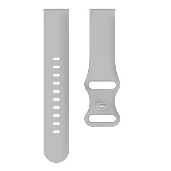 Silikon-rem 22mm för Samsung Galaxy Gear S3 / Gear 2 - Ersättningsarmband för Huawei Watch GT för Watch 2 Pro för Ticwatch Pro för Pepple Time för