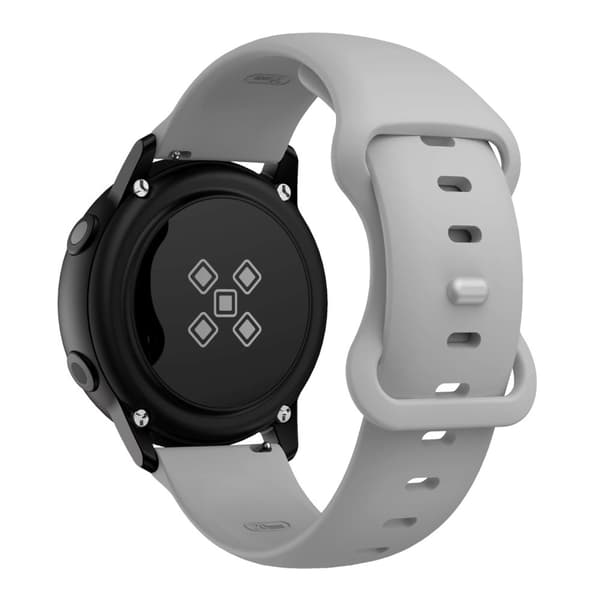 Silikon-rem 22mm för Samsung Galaxy Gear S3 / Gear 2 - Ersättningsarmband för Huawei Watch GT för Watch 2 Pro för Ticwatch Pro för Pepple Time för