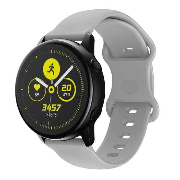 Silikon-rem 22mm för Samsung Galaxy Gear S3 / Gear 2 - Ersättningsarmband för Huawei Watch GT för Watch 2 Pro för Ticwatch Pro för Pepple Time för