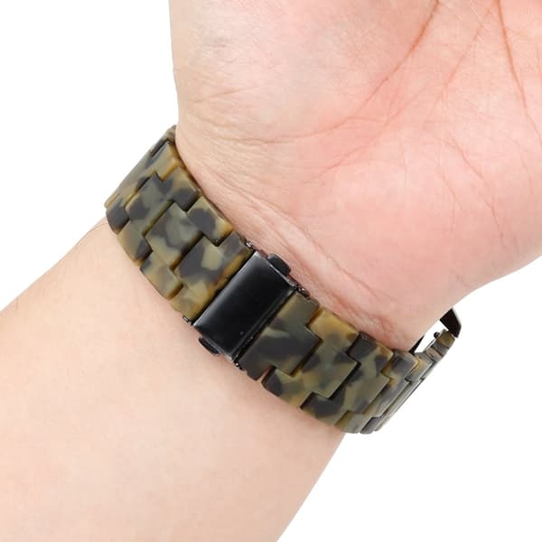 Klockarmband 22 mm for Samsung Galaxy Gear S3 / Gear 2 Erstatningsrem for Huawei Watch GT for Watch 2 Pro Ticwatch Pro Pepple Time Amazfit Pace