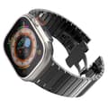 Miniatyrbild 2 av 6: Armband i rostfritt stål för Apple Watch (Series 7 / 8) 41mm, (SE / Series 4 / 5 / 6) 40mm och (Series 1 / 2 / 3) 38mm - Ersättningsarmband som passar