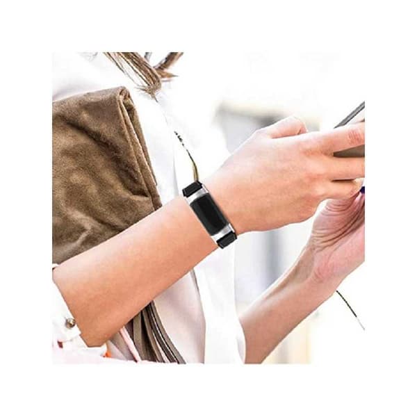 Fitbit Charge 5 Stilfuldt læderarmbånd Retro