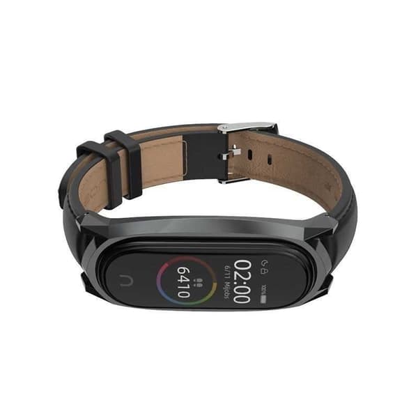 Amazfit Band 7 / 7 NFC Stilrent Armband Veganläder Retro