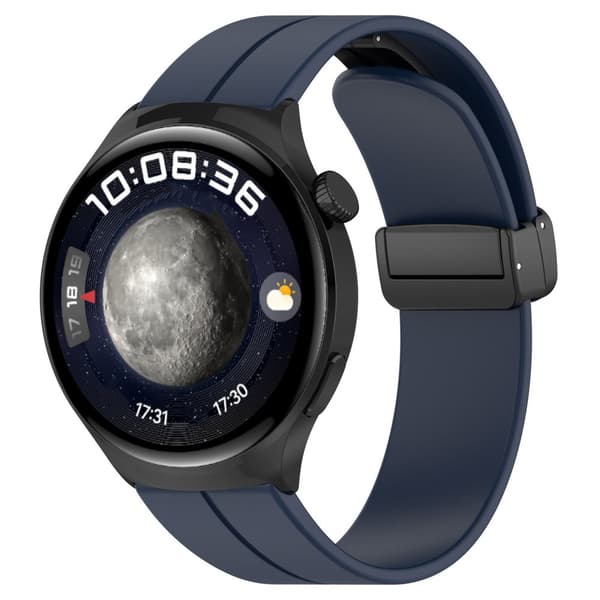 INF Vikbart svart spänne Armbandsarmband för Huawei Watch 4 Pro