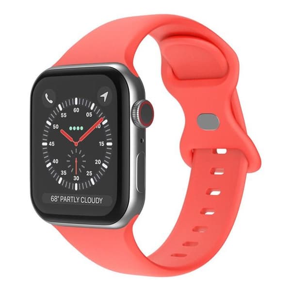 Apple Watch kompatibelt Armband Silikon APRIKOS 42/44/45/49 mm