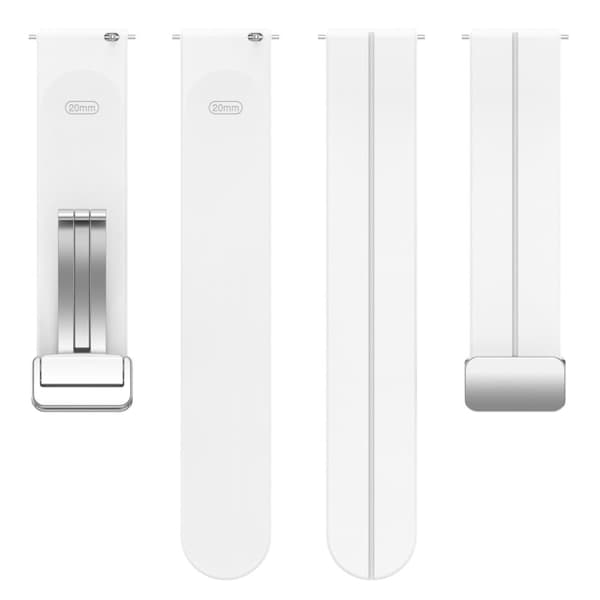 INF Ensfarget sammenleggbar spenne Armbåndsklokkerem for Samsung Galaxy Watch 20 mm